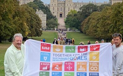 Raising the Flag to Show Support for the SDGs