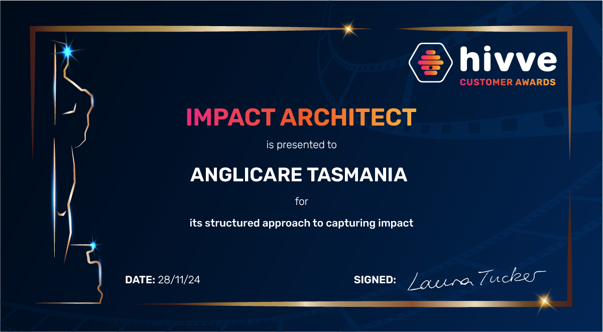 Impact Architect Award - Anglicare Tasmania