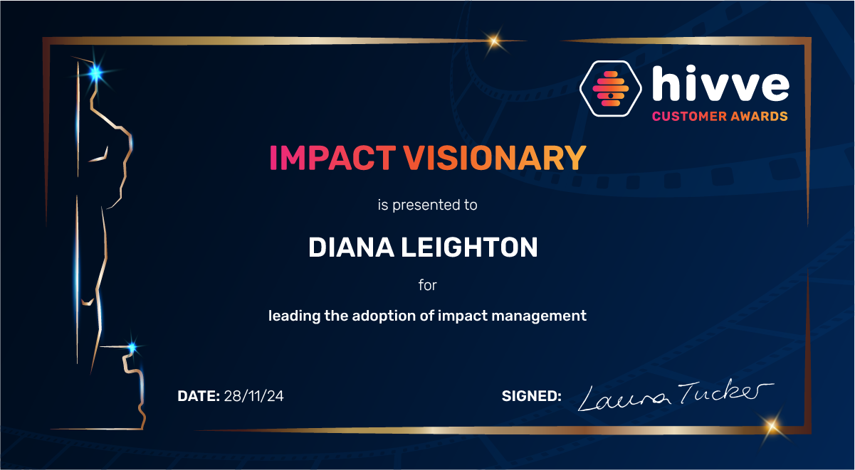 Impact Visionary Award - Diana Leighton