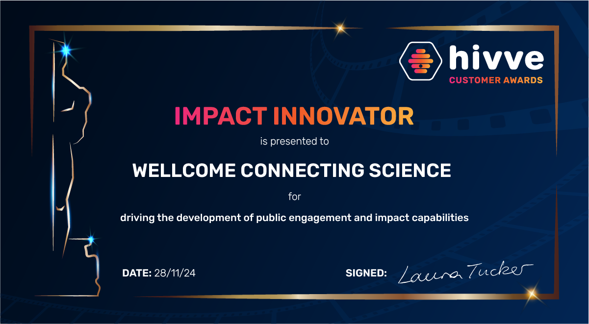 Impact Innovator Award - Wellcome Connecting Science